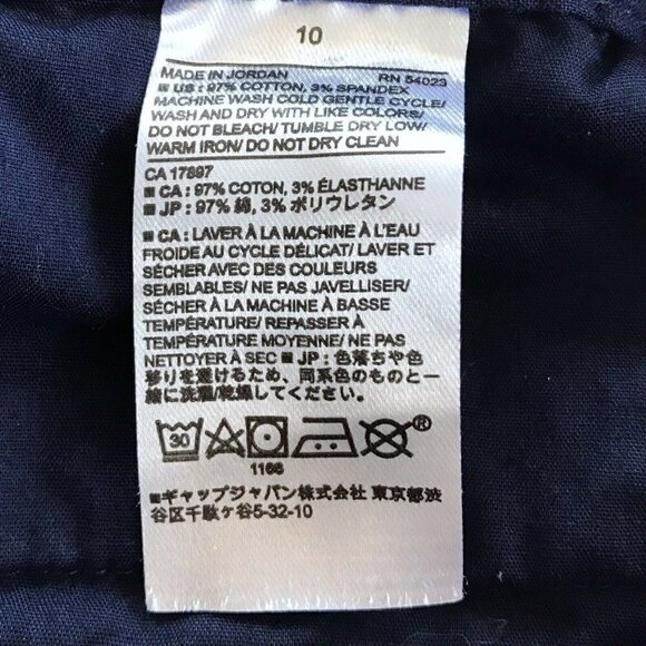 Banana Republic Blue Swiss Dot Seersucker Shorts - Picture 4 of 6